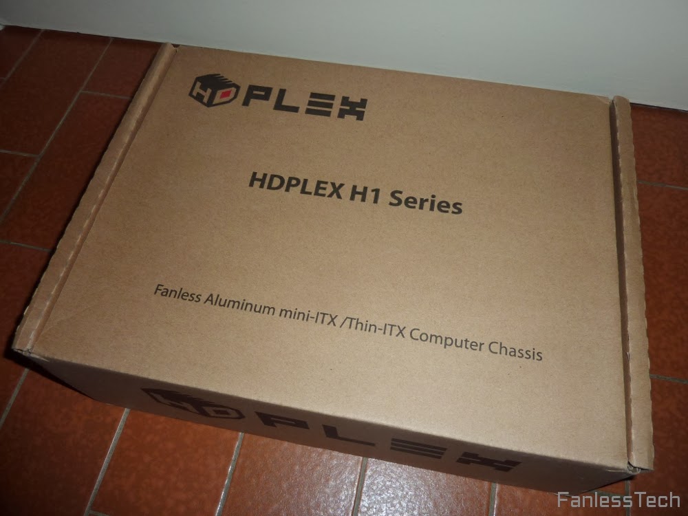HDPLEX Fanless H1.S chassis unboxing from fanlesstech.com