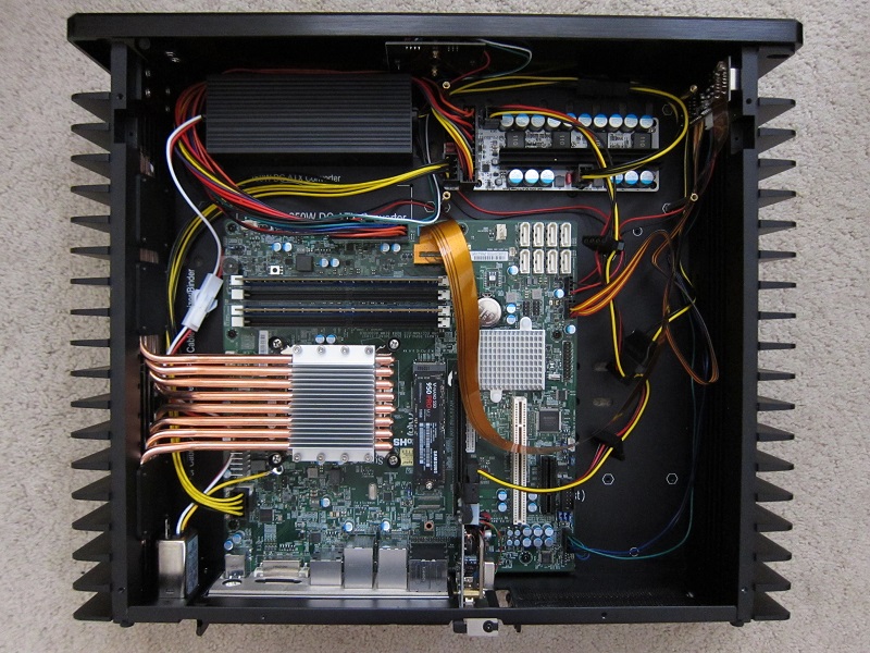 HDPLEX 2nd Gen H5 with Supermicro,Xeon,NVMe PCIe,PPA USB
