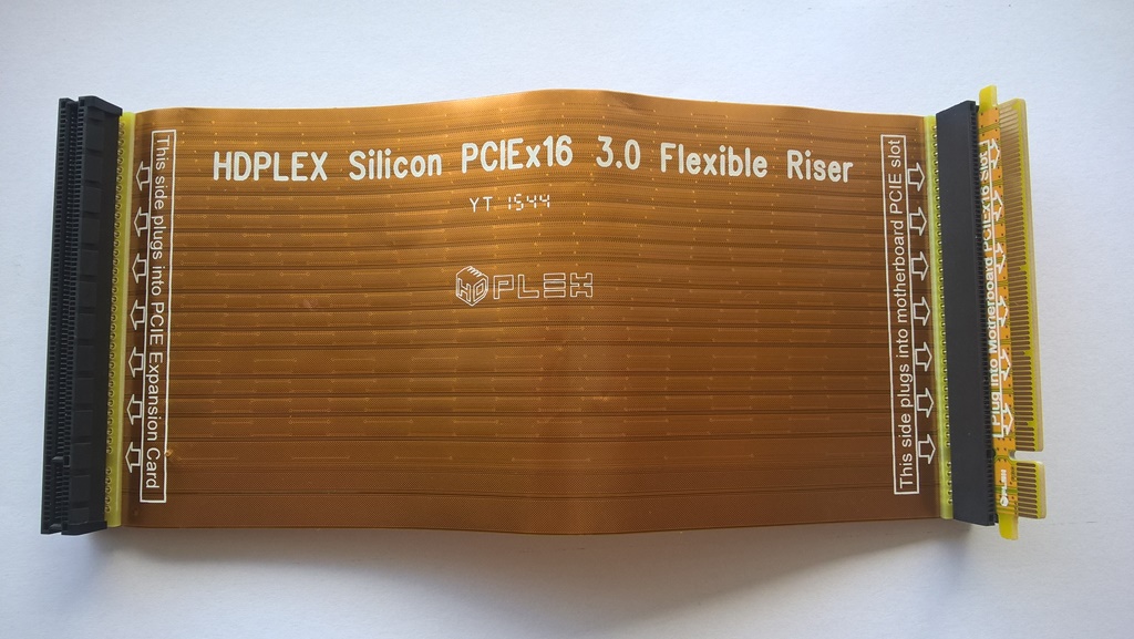 HDPLEX Silicon PCIE16 PCIE 3.0 Riser Card Review